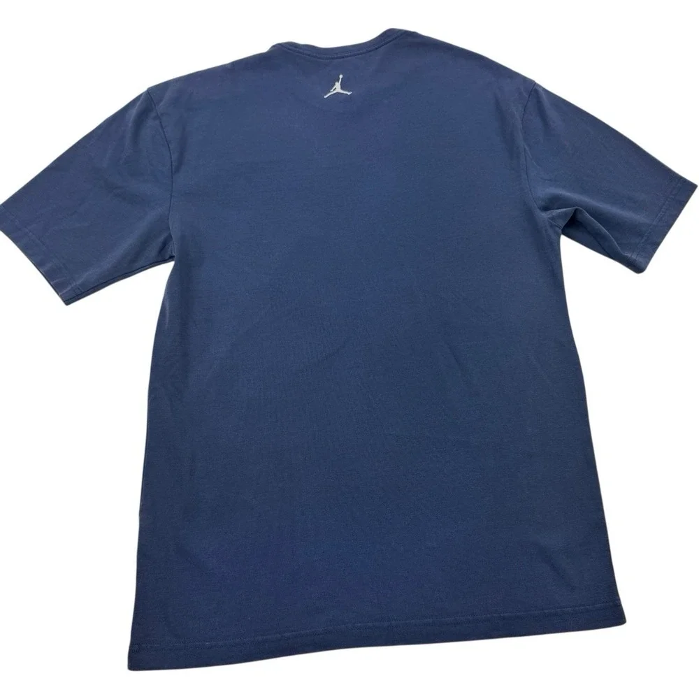 Jordan Blue Short Sleeve Active‎ Graphic T-Shirt Jam King Cotton Men's Small NWT
